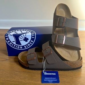 Birkenstock Arizona Sandal - Mocca Size 40/US9 BRAND NEW
